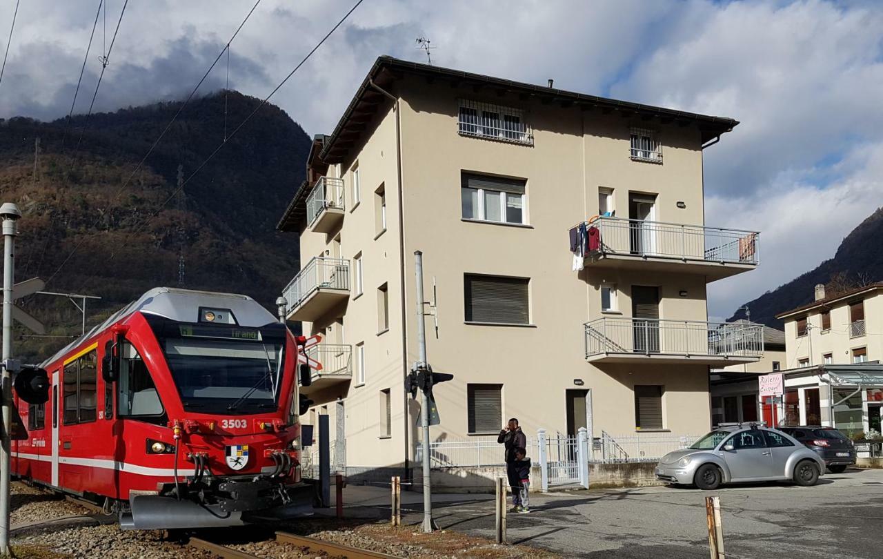Le Stanze Del Trenino Rosso Daire Tirano Dış mekan fotoğraf